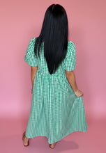 Load image into Gallery viewer, garden party gingham midi