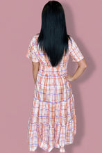 Load image into Gallery viewer, sweet magnolia plaid maxi