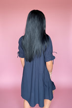 Load image into Gallery viewer, classic navy babydoll dress