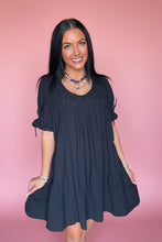 Load image into Gallery viewer, classic navy babydoll dress
