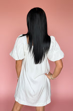 Load image into Gallery viewer, navy bow mini dress