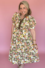 Load image into Gallery viewer, falling for florals midi dress
