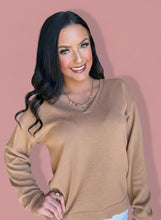 Load image into Gallery viewer, layering sweater, tan