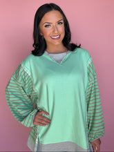 Load image into Gallery viewer, casual comfort, green + grey