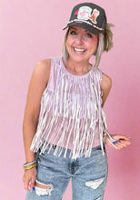 Load image into Gallery viewer, girl's best fringe, lilac