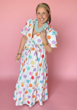 Load image into Gallery viewer, pastel polka dot maxi dress