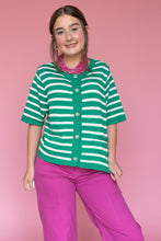 Load image into Gallery viewer, honor roll cardigan, kelly green