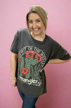 Load image into Gallery viewer, wrangler western graphic oversized tee