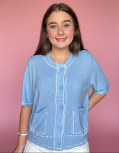 Load image into Gallery viewer, classic stitch button-down, blue