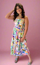 Load image into Gallery viewer, coastal vibes strapless crop top
