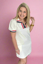 Load image into Gallery viewer, americana quarter zip dress