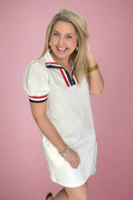 Load image into Gallery viewer, americana quarter zip dress