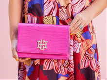 Load image into Gallery viewer, bryn crossbody clutch hot pink EC | caroline hill