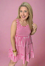 Load image into Gallery viewer, the nantucket swing dress, pink