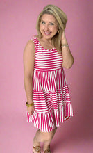 Load image into Gallery viewer, the nantucket swing dress, pink