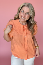 Load image into Gallery viewer, clementine collar top