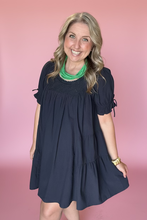 Load image into Gallery viewer, classic navy babydoll dress