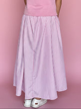 Load image into Gallery viewer, pink picnic maxi skirt