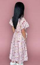 Load image into Gallery viewer, blush in bloom midi dress