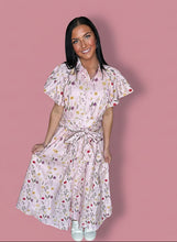 Load image into Gallery viewer, blush in bloom midi dress