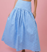 Load image into Gallery viewer, polka dot darling maxi skirt