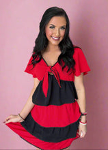 Load image into Gallery viewer, dawgs gameday tiered skirt