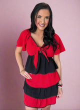 Load image into Gallery viewer, dawgs gameday tiered skirt