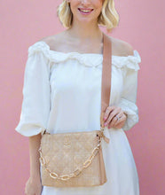 Load image into Gallery viewer, ariana crossbody natural quilted lq | caroline hill