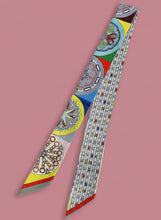 Load image into Gallery viewer, twilly skinny scarf, yellow