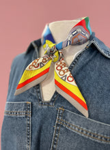 Load image into Gallery viewer, twilly skinny scarf, yellow