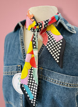 Load image into Gallery viewer, twilly skinny scarf, black