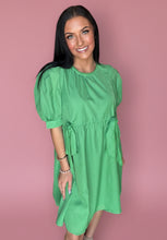 Load image into Gallery viewer, sweet clover puff sleeve dress
