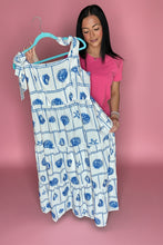 Load image into Gallery viewer, coastal tiered maxi dress | plus size