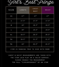 Load image into Gallery viewer, girl's best fringe, saddle