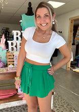 Load image into Gallery viewer, tennis skirt, kelly green
