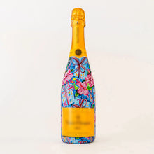 Load image into Gallery viewer, beau bottles preppy happy birthday brushed presents - champagne collection