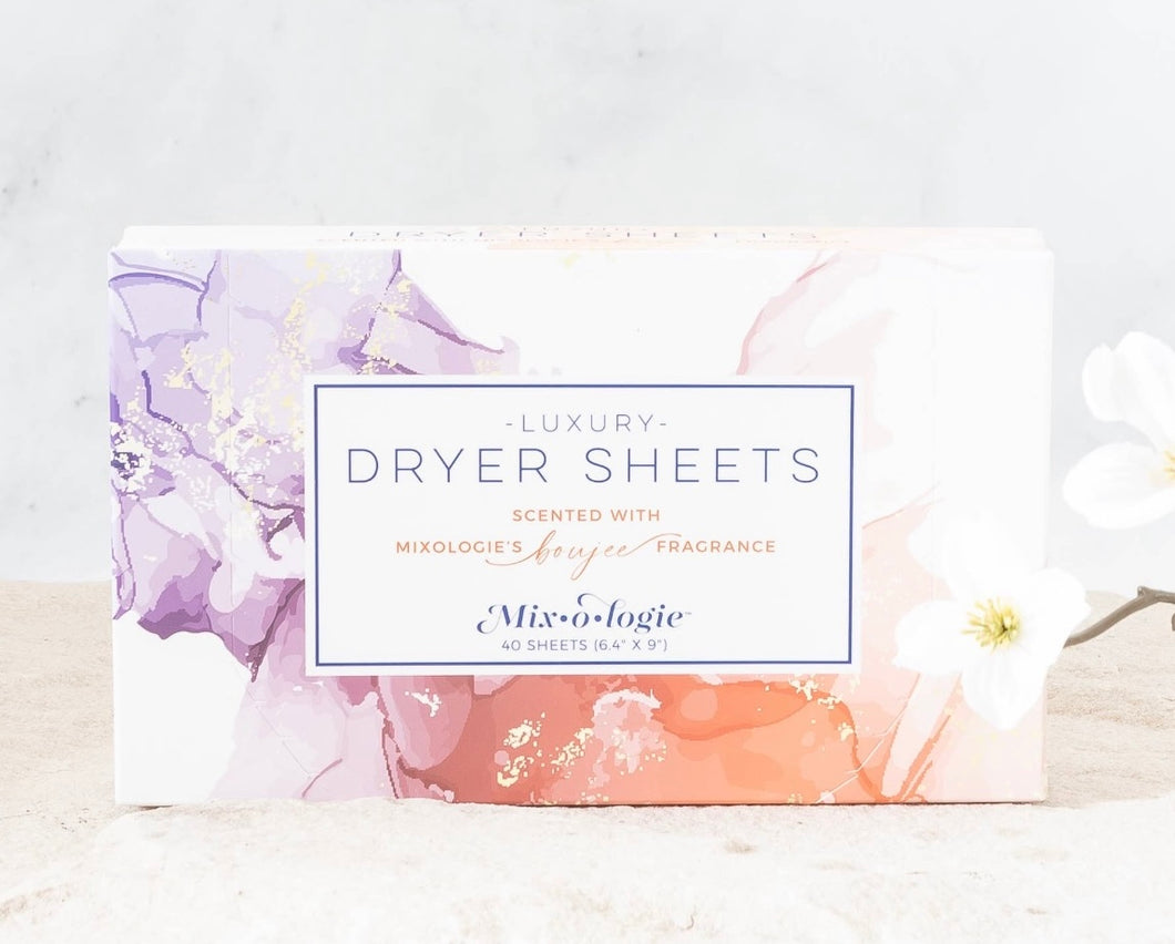 dryer sheets, boujee | mixologie