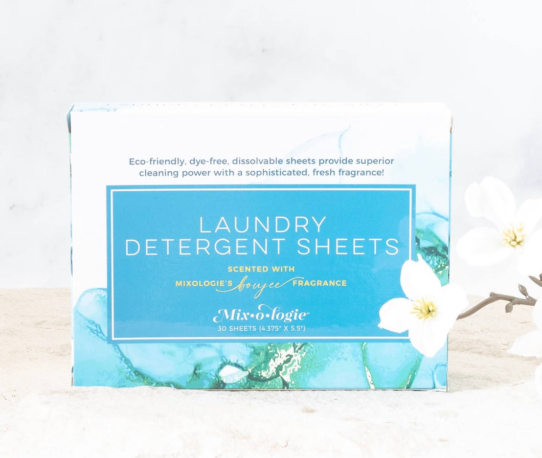laundry detergent sheets, boujee | mixologie