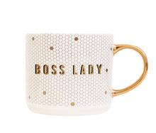 Load image into Gallery viewer, boss lady honeycomb mug
