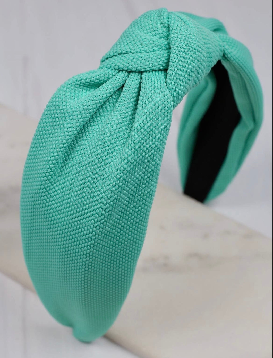 romero knot headband, green