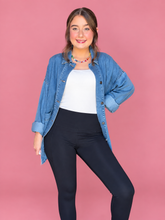 Load image into Gallery viewer, denim oversized shacket
