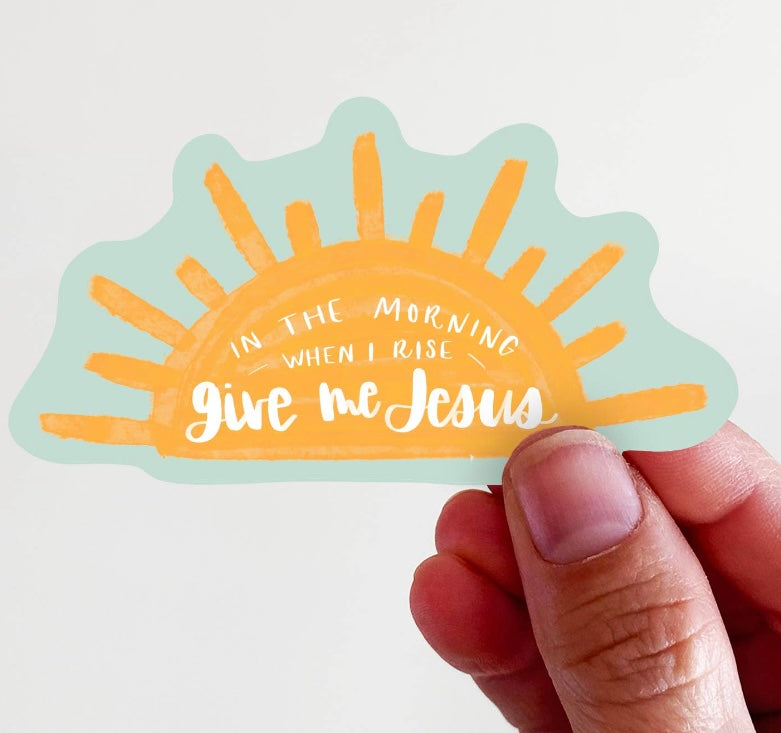 give me Jesus sticker
