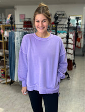 Load image into Gallery viewer, pocketed pullover, lavender
