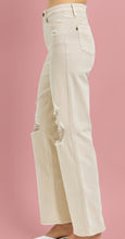 Load image into Gallery viewer, bone distressed knee 90&#39;s straight jean | judy blue
