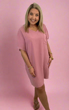 Load image into Gallery viewer, airflow pocket dress, light rose
