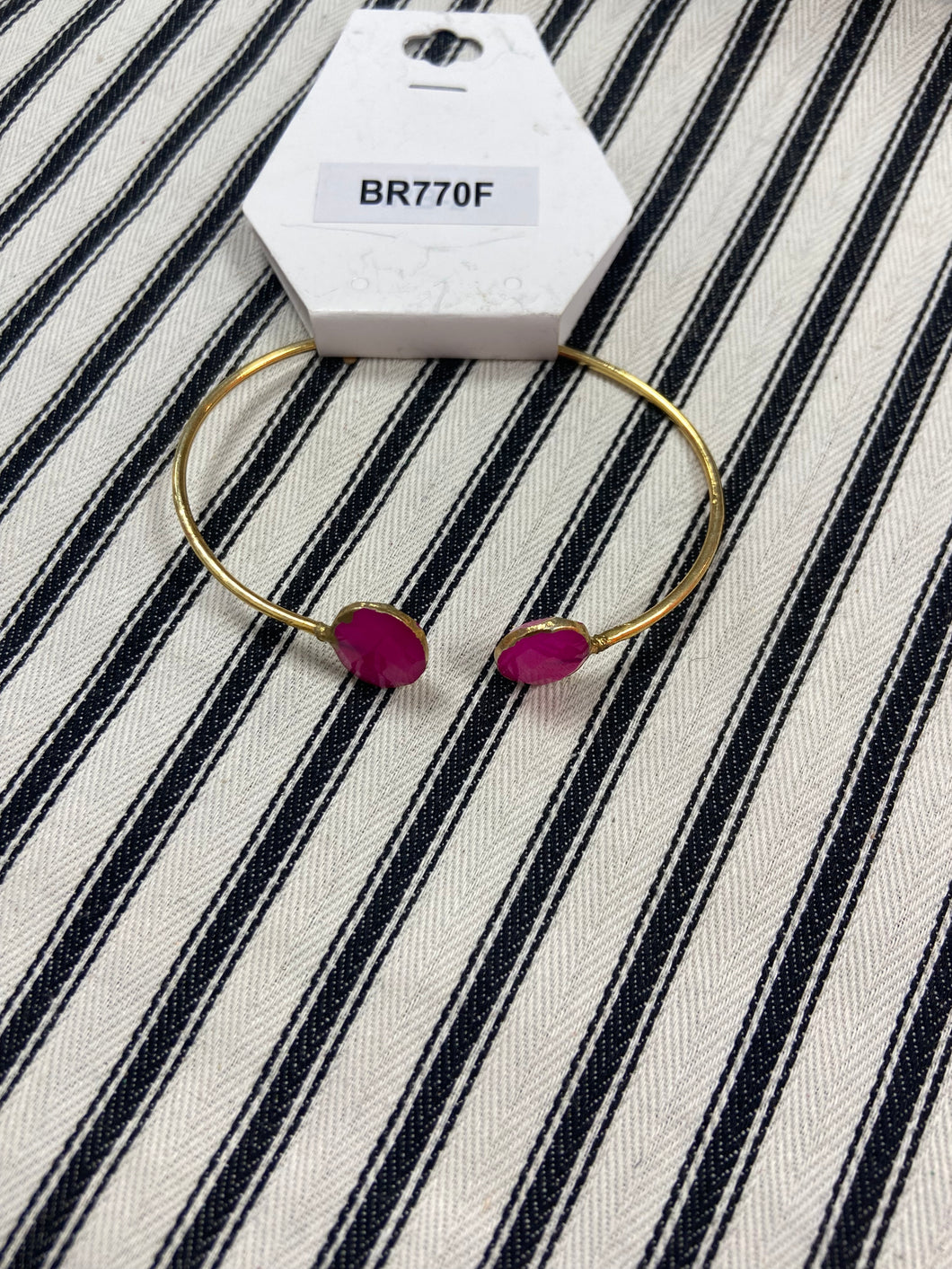 pink cuff bracelet