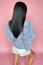 Load image into Gallery viewer, ruffle collar gingham top
