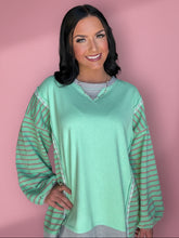 Load image into Gallery viewer, casual comfort, green + grey

