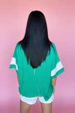 Load image into Gallery viewer, on repeat french terry top, kelly green
