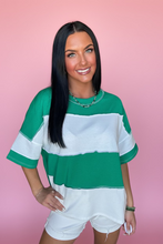 Load image into Gallery viewer, on repeat french terry top, kelly green

